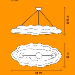 Myyour Designer Pendelleuchten-Outdoor Design Hängelampe aus Polyethylen - Nefos von