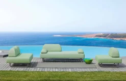 Viadurini in the Garden Stoffsessel-Outdoor Design Sessel aus Metall und Stoff Made in Italy - Selia