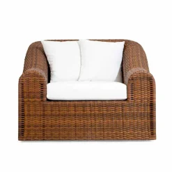 Viadurini in the Garden Sessel Kunststoff-Outdoor Gartensessel aus Polyethylen handgeflochten Cooper