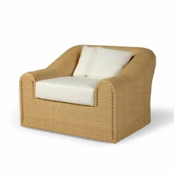 Viadurini in the Garden Sessel Kunststoff-Outdoor Gartensessel aus Polyethylen handgeflochten Cooper