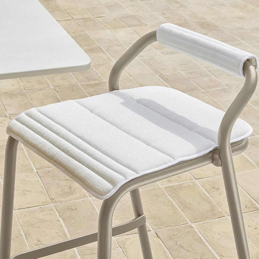 Varaschin Outdoor Hocker-Outdoor Hocker mit Kissen Made in Italy - Noss by