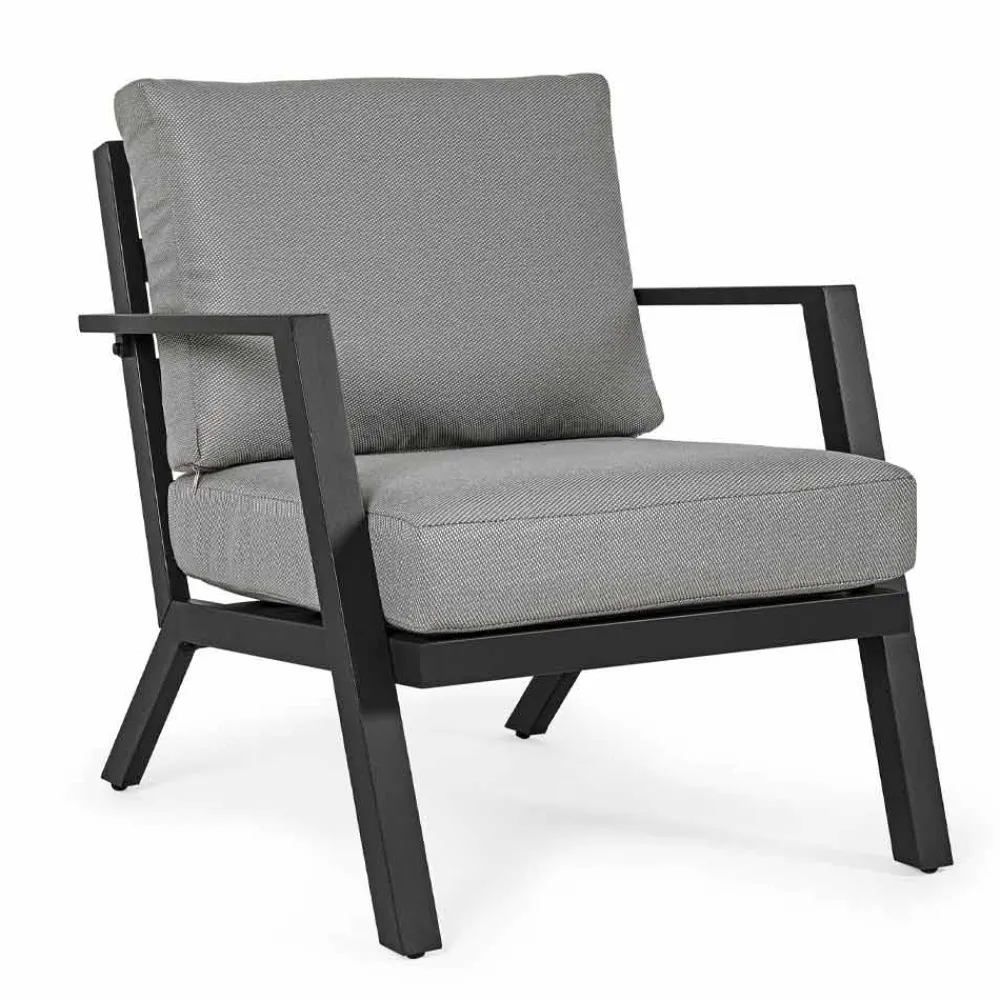 Viadurini in the Garden Gartensofas-Outdoor Lounge aus Aluminium mit Kissen aus Stoff - Armonia