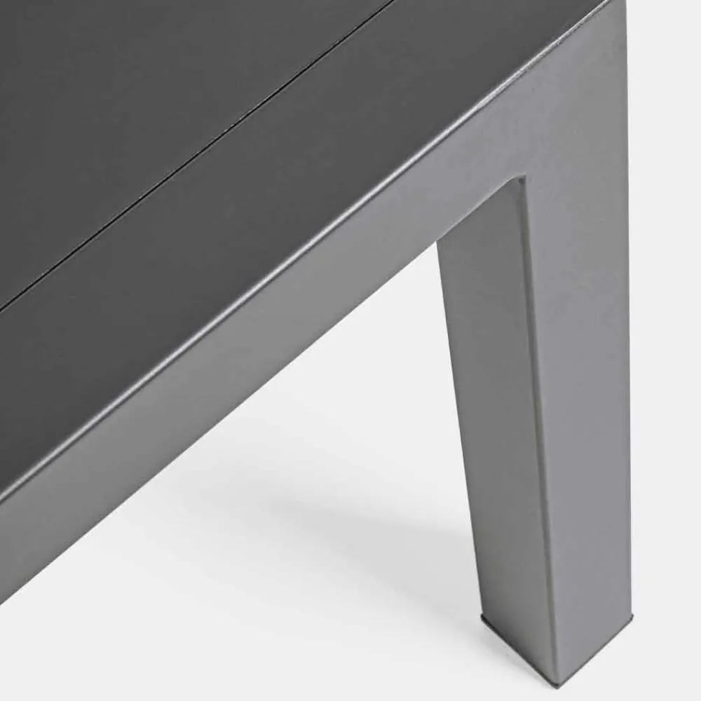 Viadurini in the Garden Gartensofas-Outdoor Lounge aus Aluminium mit Kissen aus Stoff - Armonia