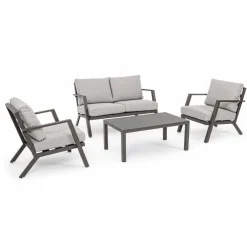 Viadurini in the Garden Gartensofas-Outdoor Lounge aus Aluminium mit Kissen aus Stoff - Armonia