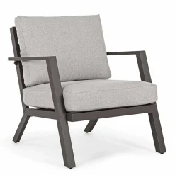 Viadurini in the Garden Gartensofas-Outdoor Lounge aus Aluminium mit Kissen aus Stoff - Armonia