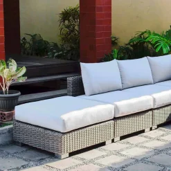 Viadurini in the Garden Garten Lounge Set-Outdoor Lounge Set in Rattan Optik handmade Rita  modernes Design