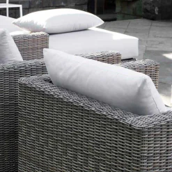Viadurini in the Garden Garten Lounge Set-Outdoor Lounge Set in Rattan Optik handmade Rita  modernes Design