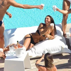 Trona Gartenideen-Outdoor Loungekissen aus Kunstleder