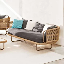Varaschin Gartensofas-Outdoor Loungesofa Zweisitzer Babylon