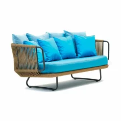 Varaschin Gartensofas-Outdoor Loungesofa Zweisitzer Babylon