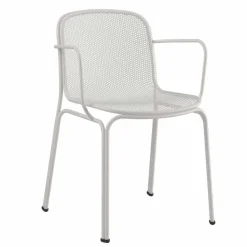 Viadurini in the Garden Gartenstühle Metall-Outdoor Metallstuhl Stapelbarer Made in Italy, 4 Stück - Verna