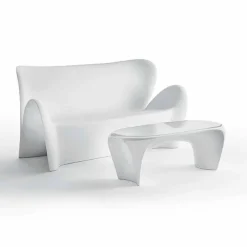 Myyour Gartensofas|Moderne Sofas-Outdoor oder Indoor Wohnzimmer Sofa Colored Plastic Design - Lily von