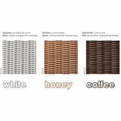 Viadurini in the Garden Gartensofas-Outdoor Polyrattan Loungeliege Strandmuschel handgeflochten