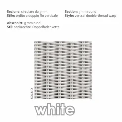 Viadurini in the Garden Sessel Rattan-Outdoor Polyrattan Loungesessel handgeflochten Naomi