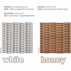 Viadurini in the Garden Sessel Rattan-Outdoor Polyrattan Loungesessel handgeflochten Naomi