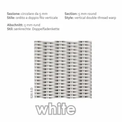 Viadurini in the Garden Gartensofas-Outdoor Polyrattan  Loungesofa 3 Sitzer handgeflochten