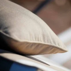 Viadurini in the Garden Sonnenliegen-Outdoor-Chaiselongue aus Eisen und handgefertigtem Stoff Made in Italy - Relax