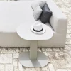Varaschin Garten Beistelltisch-Outdoor-Couchtisch aus Aluminium und Stahl Made in Italy - Plinto von