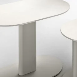 Varaschin Garten Beistelltisch-Outdoor-Couchtisch aus Aluminium und Stahl Made in Italy - Plinto von