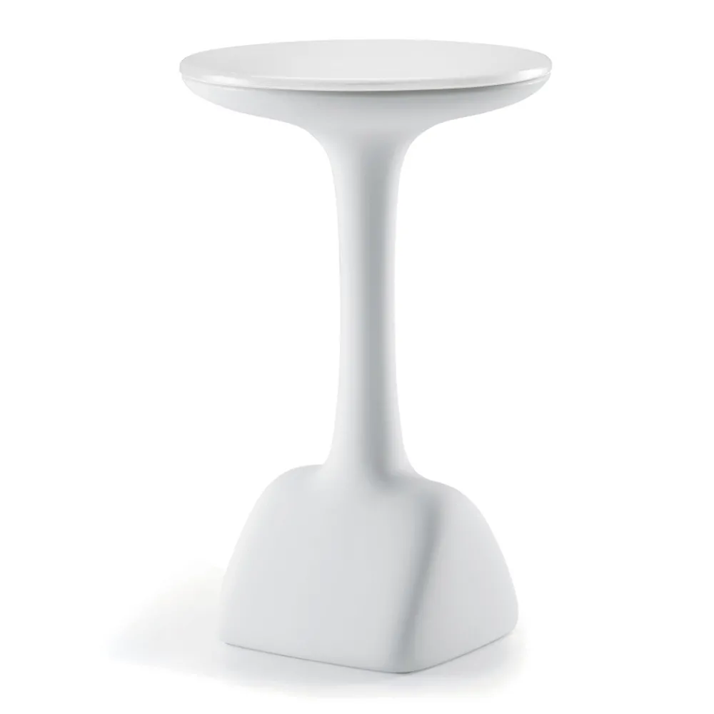 Viadurini in the Garden Garten Beistelltisch-Outdoor-Couchtisch aus farbigem Polyethylen 96 cm Made in Italy - Uliveto