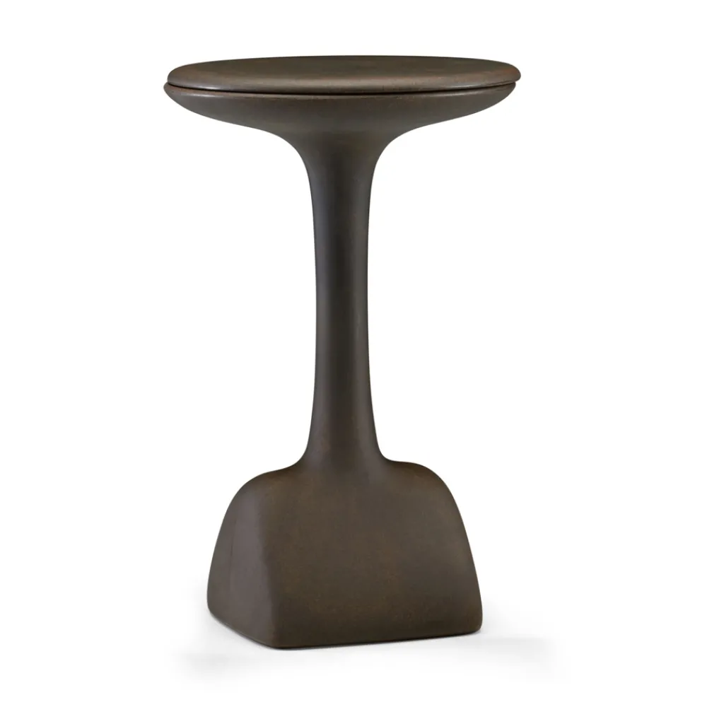 Viadurini in the Garden Garten Beistelltisch-Outdoor-Couchtisch aus farbigem Polyethylen 96 cm Made in Italy - Uliveto