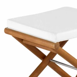 Viadurini in the Garden Sitzsäcke|Sitzsäcke-Outdoor-Hocker aus natürlichem oder schwarzem Mattholz und Kissen, Made in Italy - Suzana