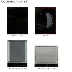 Viadurini in the Garden Outdoor Küchen-Outdoor-Küche 96x70x93 cm aus massivem Teakholz und Aluminium - Raffiniert