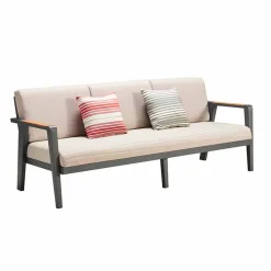 Viadurini in the Garden Garten Lounge Set-Outdoor-Komposition 3-Sitzer-Sofa, 2 Sessel und Couchtisch - Moira