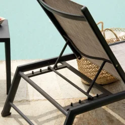 Viadurini in the Garden Sonnenliegen-Outdoor-Liege aus Aluminium mit verschiedenen Oberflächen - Sheet