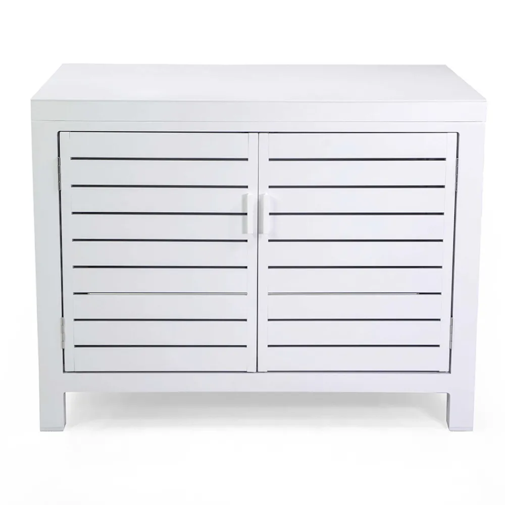 Viadurini in the Garden Gartenideen-Outdoor-Schrank aus Aluminium mit verschiedenen Oberflächen - Kamera