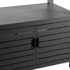 Viadurini in the Garden Gartenideen-Outdoor-Schrank aus Aluminium mit 2 Türen - Kamera