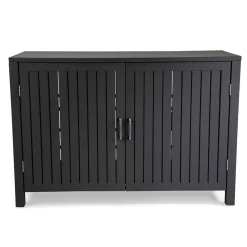 Viadurini in the Garden Gartenideen-Outdoor-Schrank aus Aluminium mit 2 Türen in verschiedenen Ausführungen - Hotel