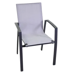 Viadurini in the Garden Metallsessel-Outdoor-Sessel aus Aluminium und Textilene - Karte