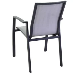 Viadurini in the Garden Metallsessel-Outdoor-Sessel aus Aluminium und Textilene - Karte