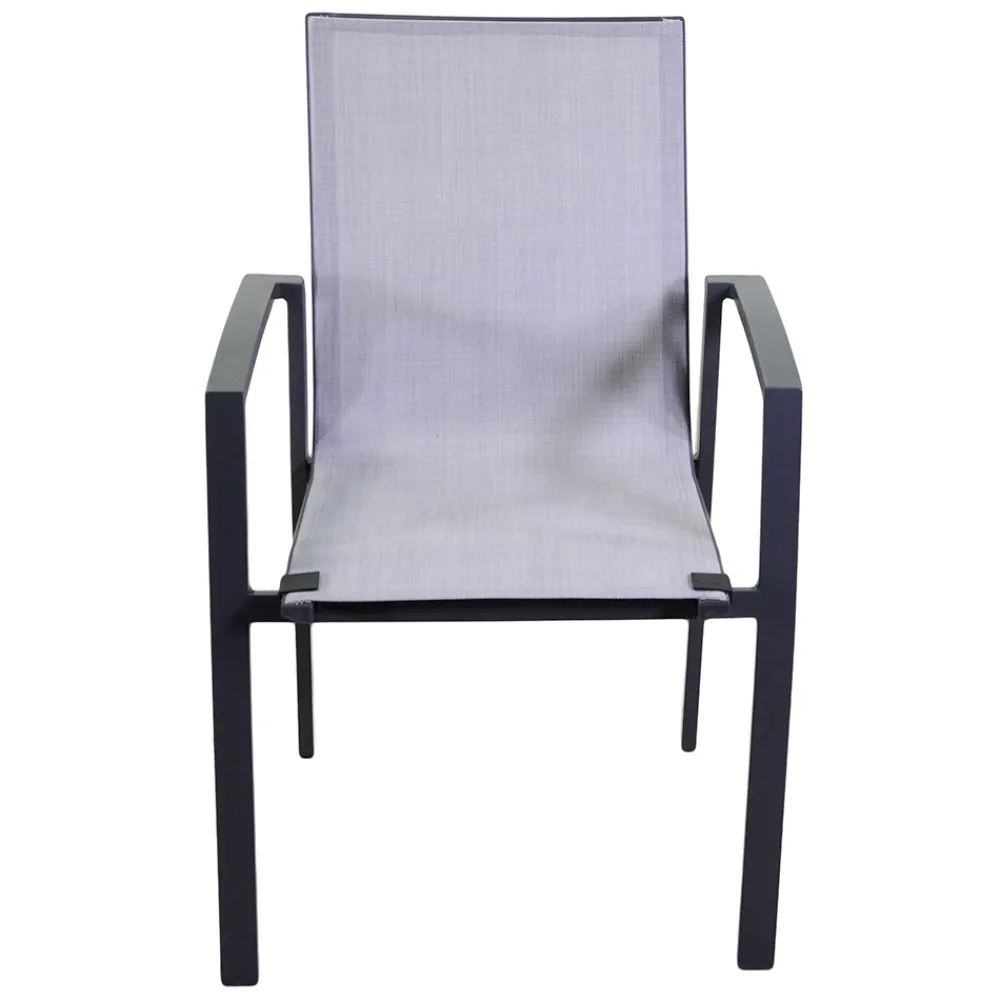 Viadurini in the Garden Metallsessel-Outdoor-Sessel aus Aluminium und Textilene - Karte