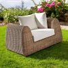 Viadurini in the Garden Sessel Rattan-Outdoor-Sessel aus geflochtenem Polyrattan - Charlie