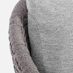 Viadurini in the Garden Holzsessel-Outdoor-Sessel aus gewebtem Seil und Teakholz, Homemotion - Callum