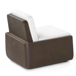 Viadurini in the Garden Sessel Kunststoff-Outdoor-Sessel aus Polyethylen mit Stoffkissen Made in Italy - Belida