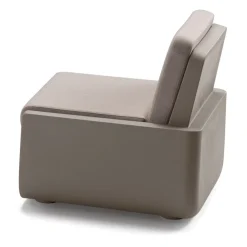 Viadurini in the Garden Sessel Kunststoff-Outdoor-Sessel aus Polyethylen mit Stoffkissen Made in Italy - Belida