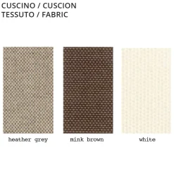 Viadurini in the Garden Sessel Kunststoff-Outdoor-Sessel aus Polyethylen mit Stoffkissen Made in Italy - Belida