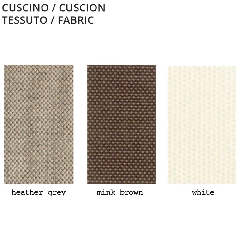 Viadurini in the Garden Sessel Kunststoff-Outdoor-Sessel aus Polyethylen mit Stoffkissen Made in Italy - Belida