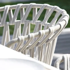 Varaschin Metallsessel-Outdoor-Sessel aus Seil, Stoff und Aluminium - Emma Cross von