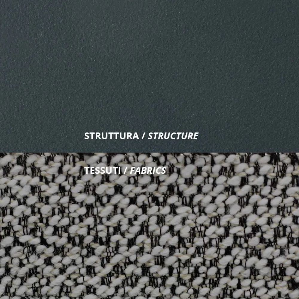 Viadurini in the Garden Metallsessel-Outdoor-Sessel aus Stahl und Polypropylen Made in Italy - Astrid