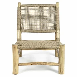 Viadurini in the Garden Holzsessel-Outdoor-Sessel aus Teakholz und Kunstfaser, 2 Stück - Tecno