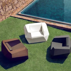 Vondom Sessel Kunststoff-Outdoor-Sessel in modernem Design aus Polyethylen, Faz von