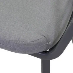 Viadurini in the Garden Metallsessel-Outdoor-Sessel mit taubengrauem Aluminiumgestell - Righello