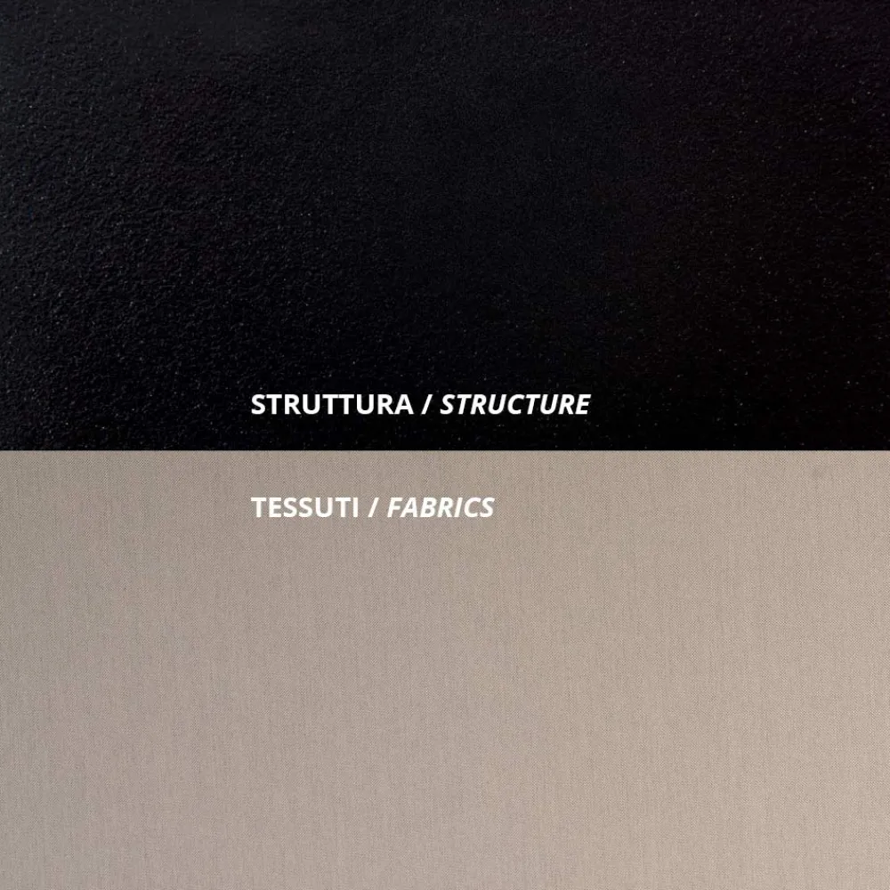 Viadurini in the Garden Gartensofas-Outdoor-Sofa aus Stahl in verschiedenen Größen und Kissen Made in Italy - Arwen