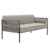 Viadurini in the Garden Gartensofas-Outdoor-Sofa aus Stahl und Seil in verschiedenen Größen mit Kissen Made in Italy - Helga