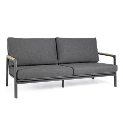 Viadurini in the Garden Gartensofas-Outdoor-Sofa aus Stoff mit Aluminiumstruktur, Homemotion - Cara