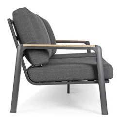 Viadurini in the Garden Gartensofas-Outdoor-Sofa aus Stoff mit Aluminiumstruktur, Homemotion - Cara